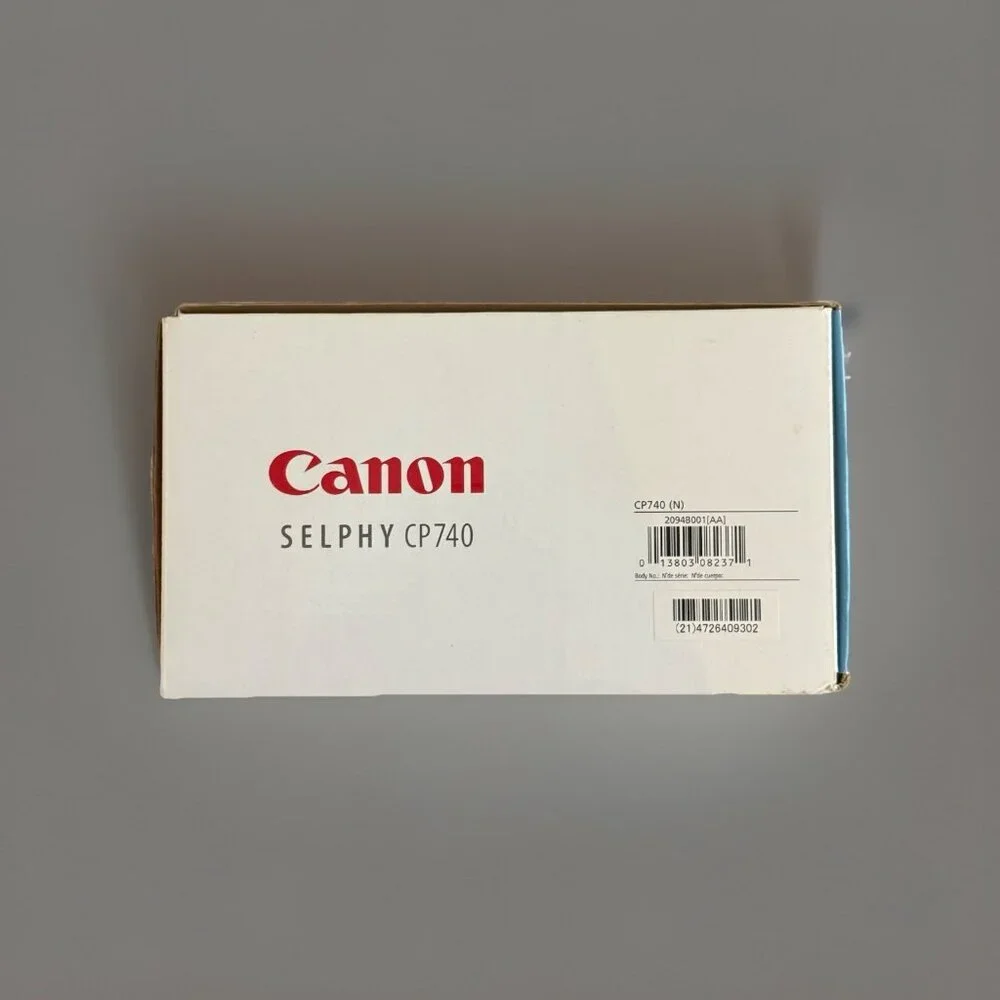 Canon Selphy CP740 Compact‎ Color Photo Printer Open Box Includes SD Card READ!